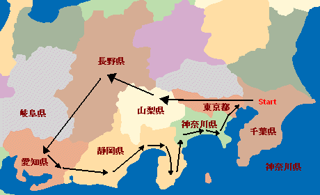 ���C�����s�̍s��